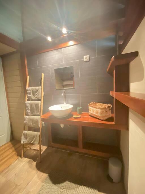Ti Zaboka Chalet , Spa Privatif Les Abymes Extérieur photo