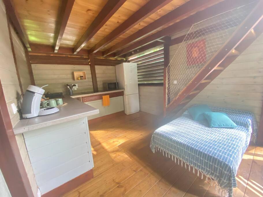 Ti Zaboka Chalet , Spa Privatif Les Abymes Extérieur photo