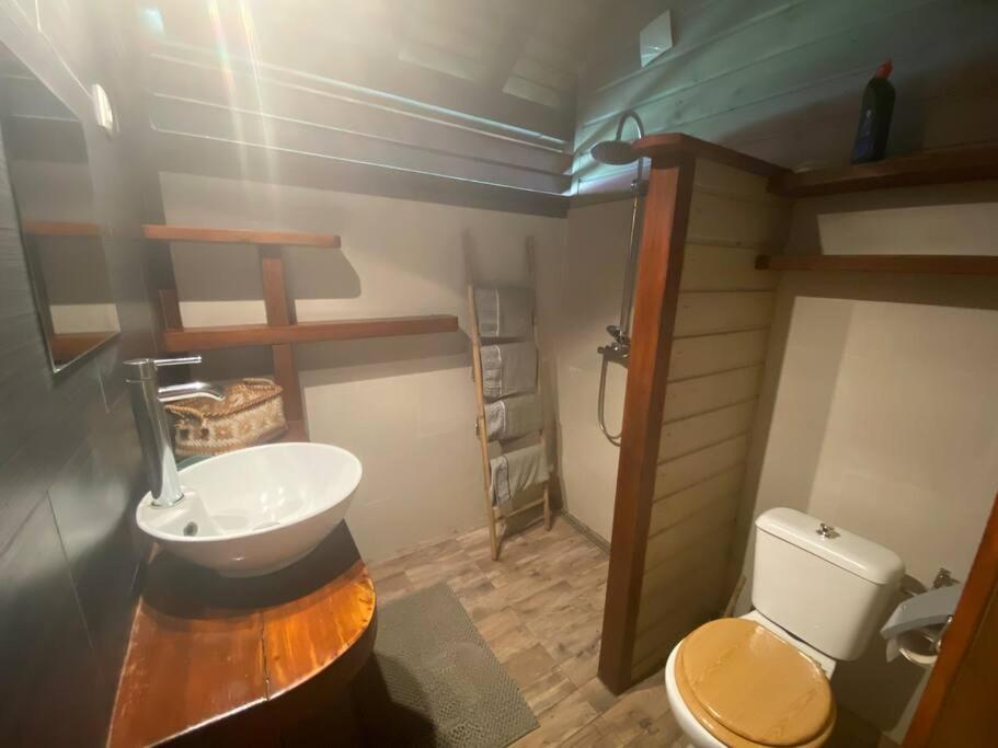 Ti Zaboka Chalet , Spa Privatif Les Abymes Extérieur photo