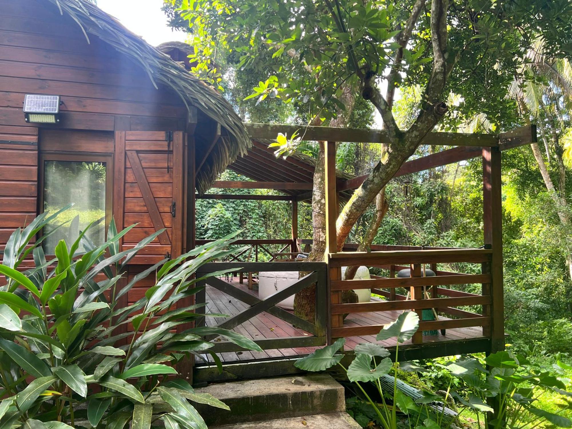 Ti Zaboka Chalet , Spa Privatif Les Abymes Extérieur photo